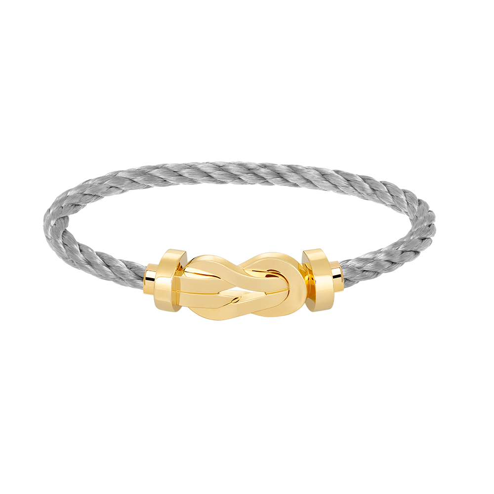 [⭐Mirelle]CHANCE LARGE 8 FIGURE BUCKLE NO DIAMOND BRACELET GOLD