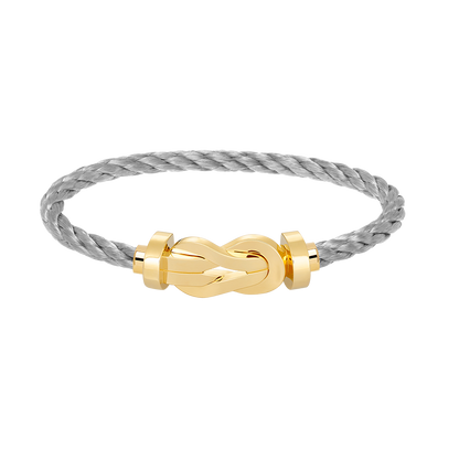 [⭐Mirelle]CHANCE LARGE 8 FIGURE BUCKLE NO DIAMOND BRACELET GOLD