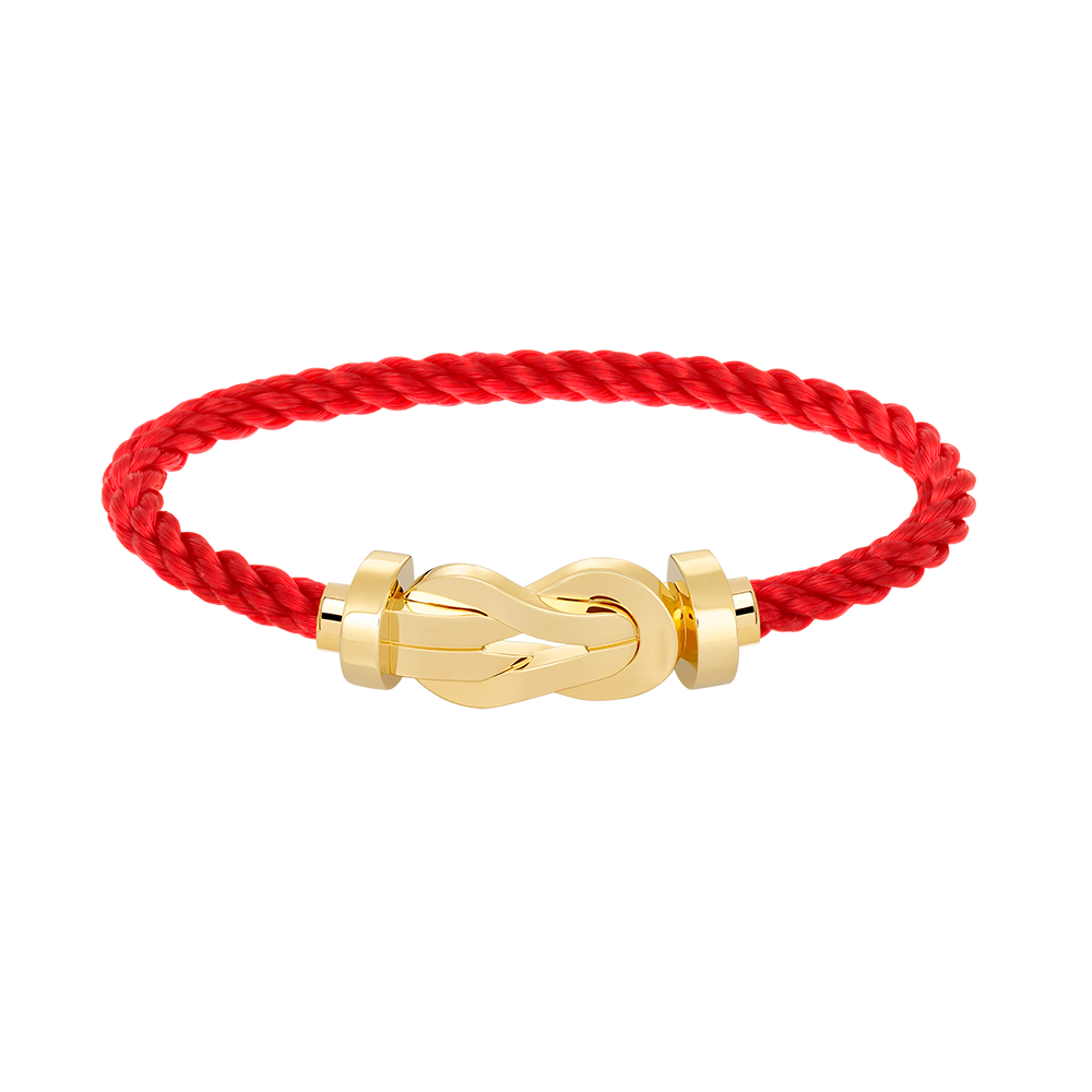 [⭐Mirelle]CHANCE LARGE 8 FIGURE BUCKLE NO DIAMOND BRACELET GOLD