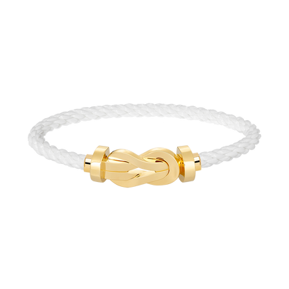 [⭐Mirelle]CHANCE LARGE 8 FIGURE BUCKLE NO DIAMOND BRACELET GOLD