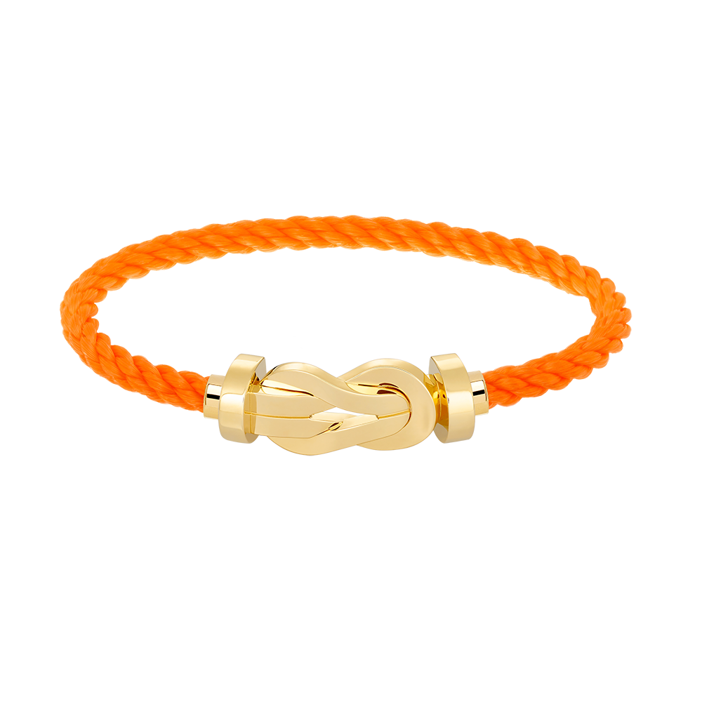 [⭐Mirelle]CHANCE LARGE 8 FIGURE BUCKLE NO DIAMOND BRACELET GOLD