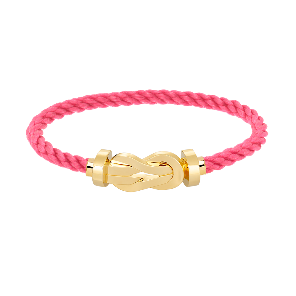 [⭐Mirelle]CHANCE LARGE 8 FIGURE BUCKLE NO DIAMOND BRACELET GOLD