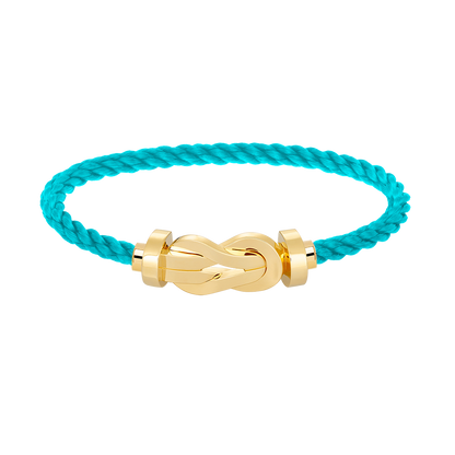[⭐Mirelle]CHANCE LARGE 8 FIGURE BUCKLE NO DIAMOND BRACELET GOLD