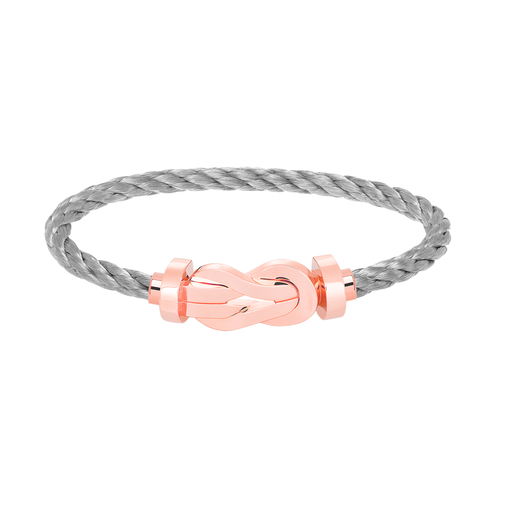 [⭐Mirelle]CHANCE LARGE 8 FIGURE BUCKLE NO DIAMOND BRACELET ROSE GOLD