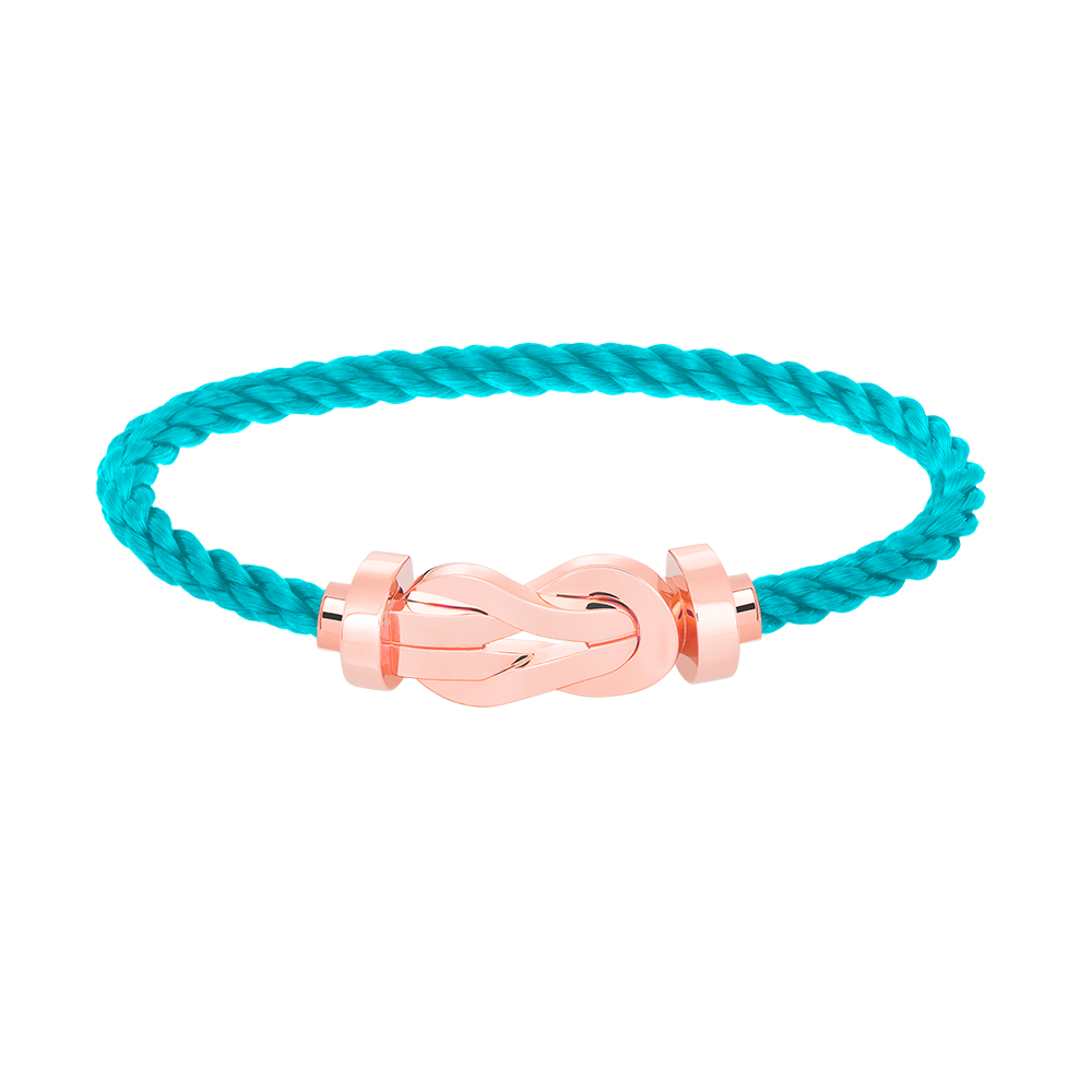 [⭐Mirelle]CHANCE LARGE 8 FIGURE BUCKLE NO DIAMOND BRACELET ROSE GOLD