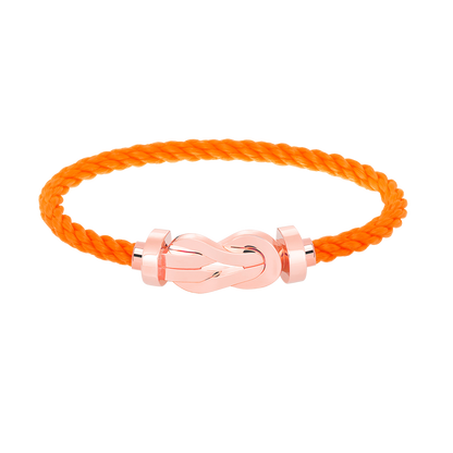 [⭐Mirelle]CHANCE LARGE 8 FIGURE BUCKLE NO DIAMOND BRACELET ROSE GOLD