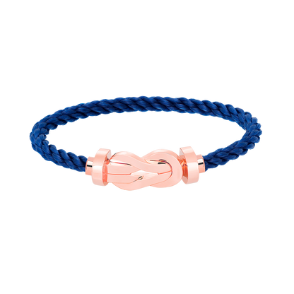 [⭐Mirelle]CHANCE LARGE 8 FIGURE BUCKLE NO DIAMOND BRACELET ROSE GOLD