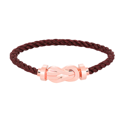 [⭐Mirelle]CHANCE LARGE 8 FIGURE BUCKLE NO DIAMOND BRACELET ROSE GOLD
