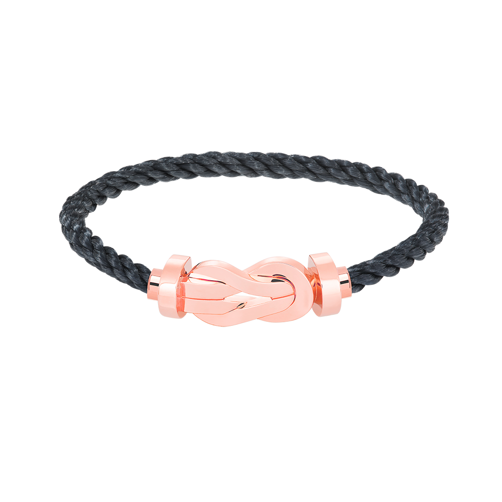 [⭐Mirelle]CHANCE LARGE 8 FIGURE BUCKLE NO DIAMOND BRACELET ROSE GOLD