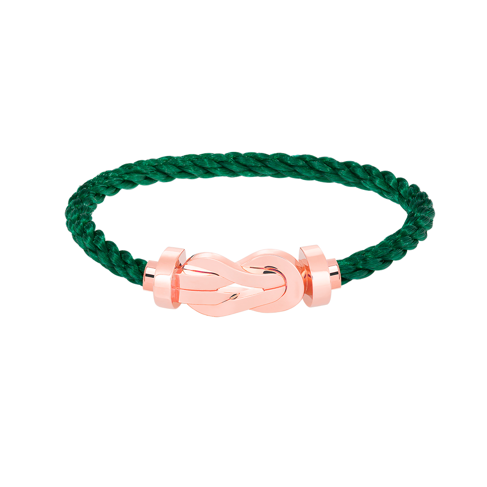 [⭐Mirelle]CHANCE LARGE 8 FIGURE BUCKLE NO DIAMOND BRACELET ROSE GOLD