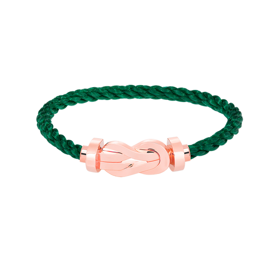 [⭐Mirelle]CHANCE LARGE 8 FIGURE BUCKLE NO DIAMOND BRACELET ROSE GOLD