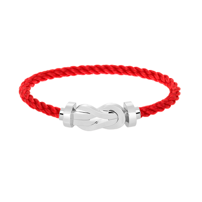 [⭐Mirelle]CHANCE LARGE 8 FIGURE BUCKLE NO DIAMOND BRACELET SILVER