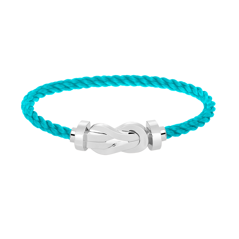 [⭐Mirelle]CHANCE LARGE 8 FIGURE BUCKLE NO DIAMOND BRACELET SILVER