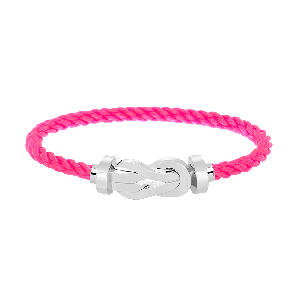 [⭐Mirelle]CHANCE LARGE 8 FIGURE BUCKLE NO DIAMOND BRACELET SILVER