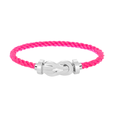 [⭐Mirelle]CHANCE LARGE 8 FIGURE BUCKLE NO DIAMOND BRACELET SILVER