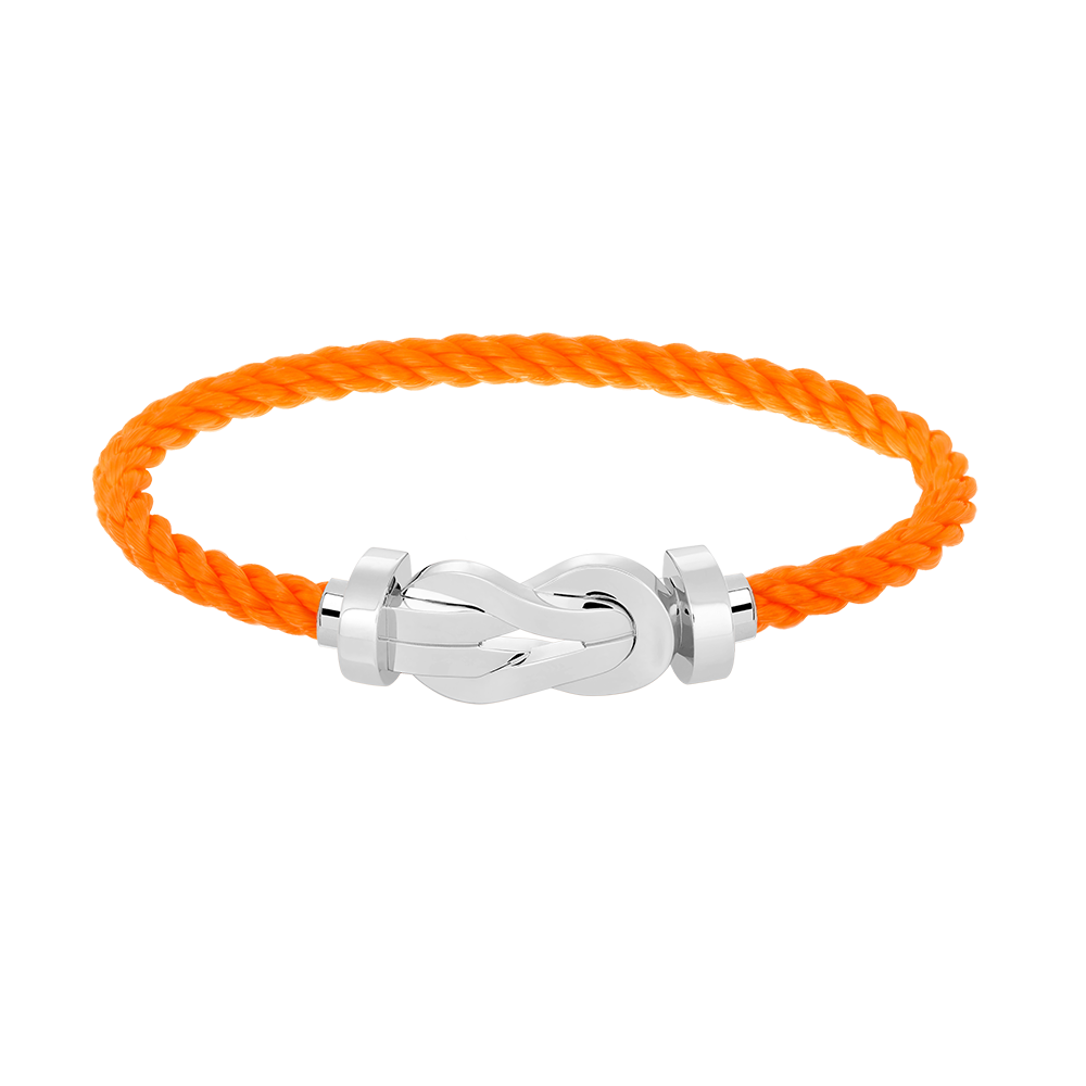 [⭐Mirelle]CHANCE LARGE 8 FIGURE BUCKLE NO DIAMOND BRACELET SILVER