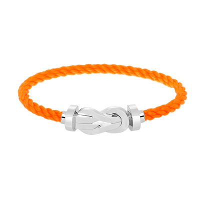 [⭐Mirelle]CHANCE LARGE 8 FIGURE BUCKLE NO DIAMOND BRACELET SILVER