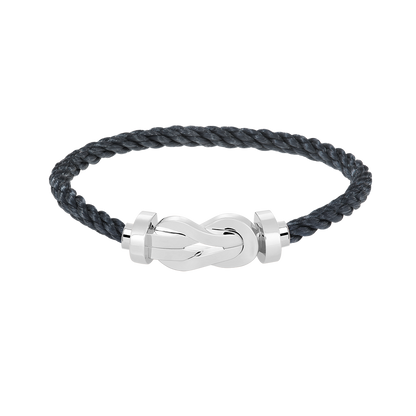 [⭐Mirelle]CHANCE LARGE 8 FIGURE BUCKLE NO DIAMOND BRACELET SILVER