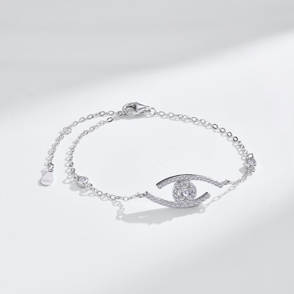 [⭐Mirelle]Demo Eye Pave-Set Diamond Bracelet