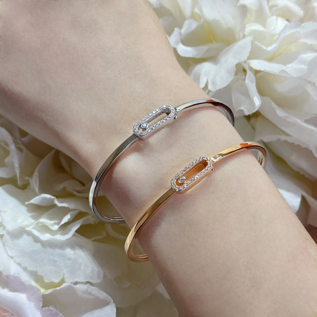 [⭐Mirelle]Move Uno pavé flex bangle medium