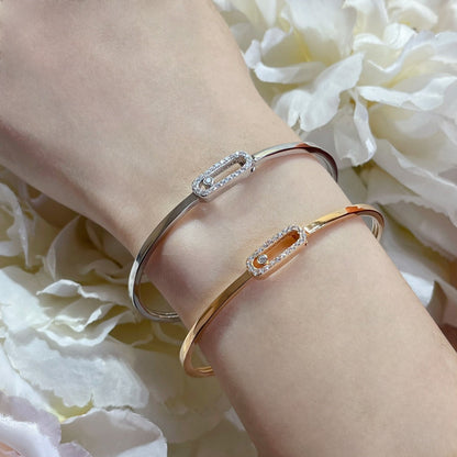 [⭐Mirelle]Move Uno pavé flex bangle medium