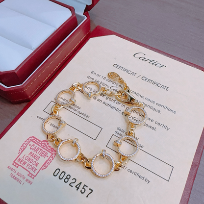 [⭐Mirelle Jewelry] LOVE&JUSTE BRACELET DIAMONDS