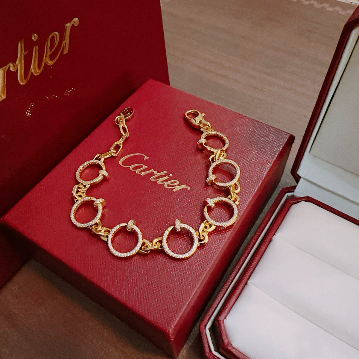 [⭐Mirelle Jewelry] LOVE&JUSTE BRACELET DIAMONDS