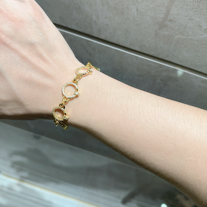 [⭐Mirelle Jewelry] LOVE&JUSTE BRACELET DIAMONDS