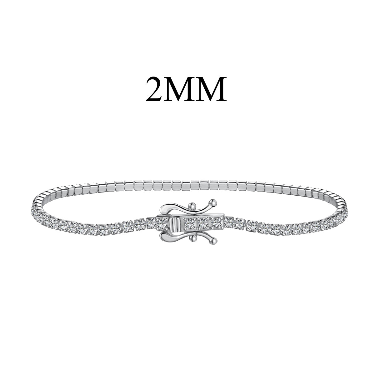 [Mirelle Jewelry]Radiant Colorful Round Cut Party Bracelet
