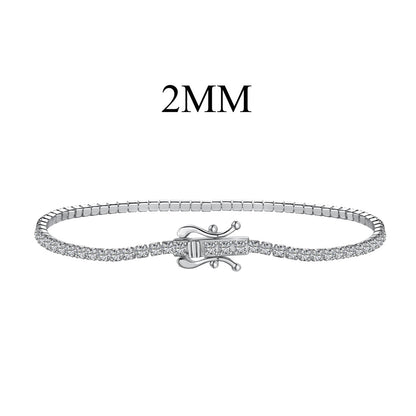[Mirelle Jewelry]Radiant Colorful Round Cut Party Bracelet