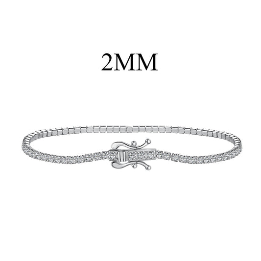 [Mirelle Jewelry]Radiant Colorful Round Cut Party Bracelet