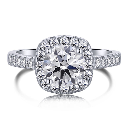 [Mirelle Jewelry]Dazzling Resplendent Round Cut Wedding Ring
