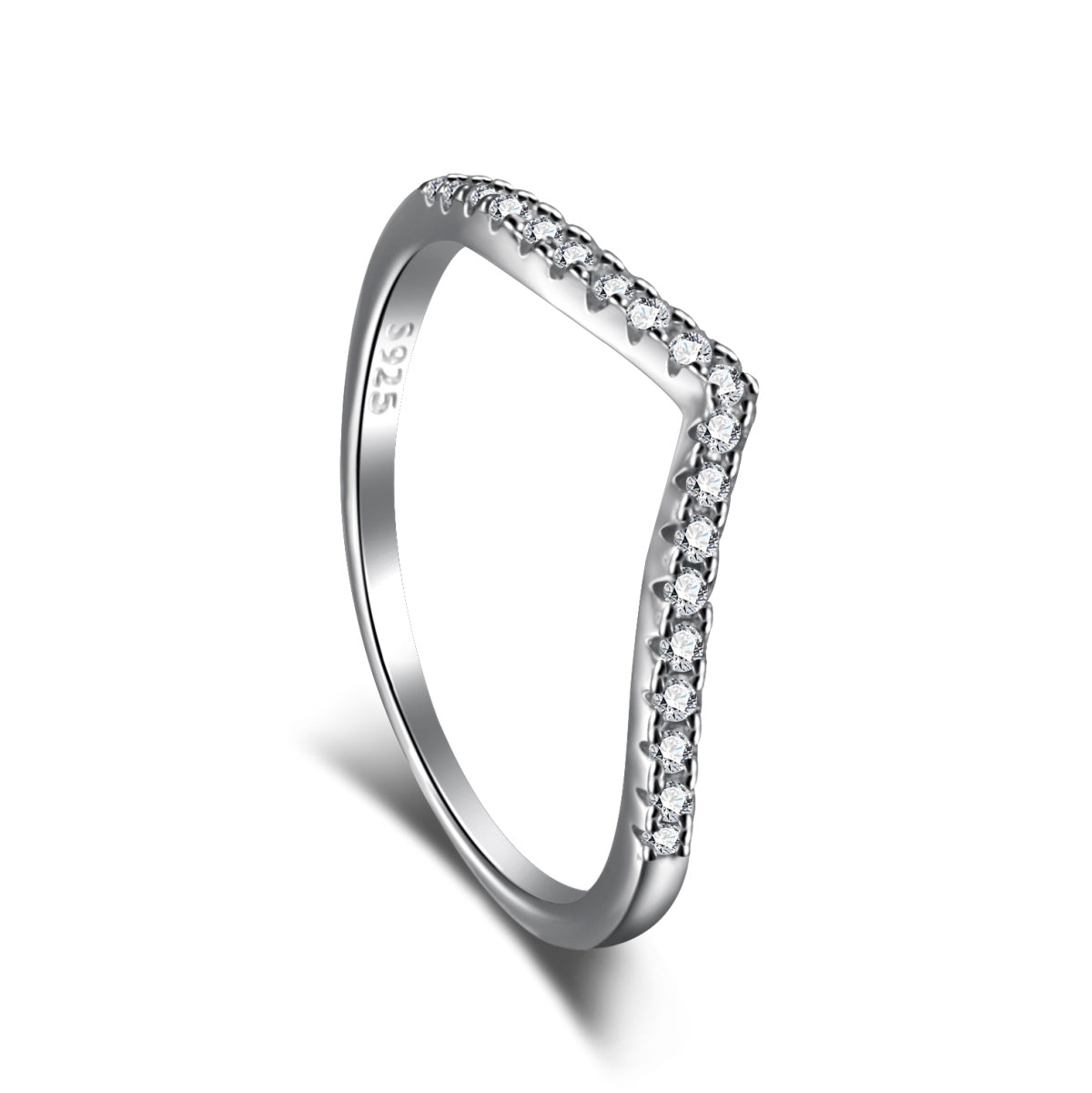 [Mirelle Jewelry]Elaborate Tennis Band Ring