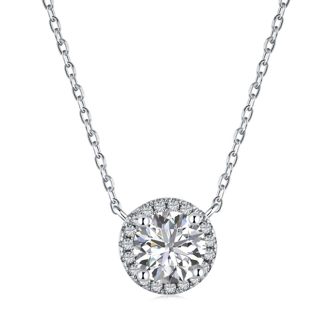 [Mirelle Jewelry]Luxurious Round Cut Necklace