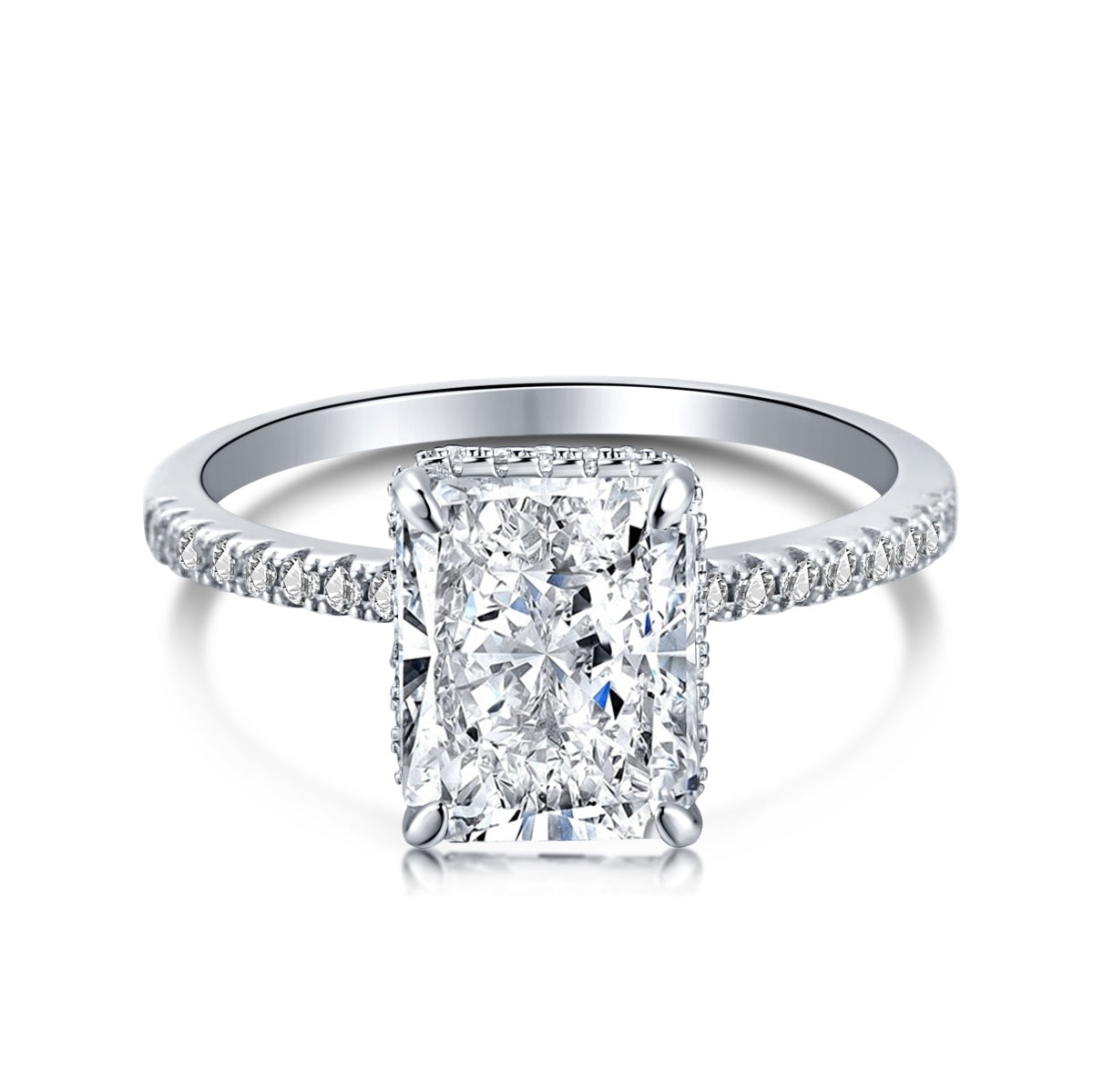 [Mirelle Jewelry]4.0 Carat Luxurious Engagement Ring