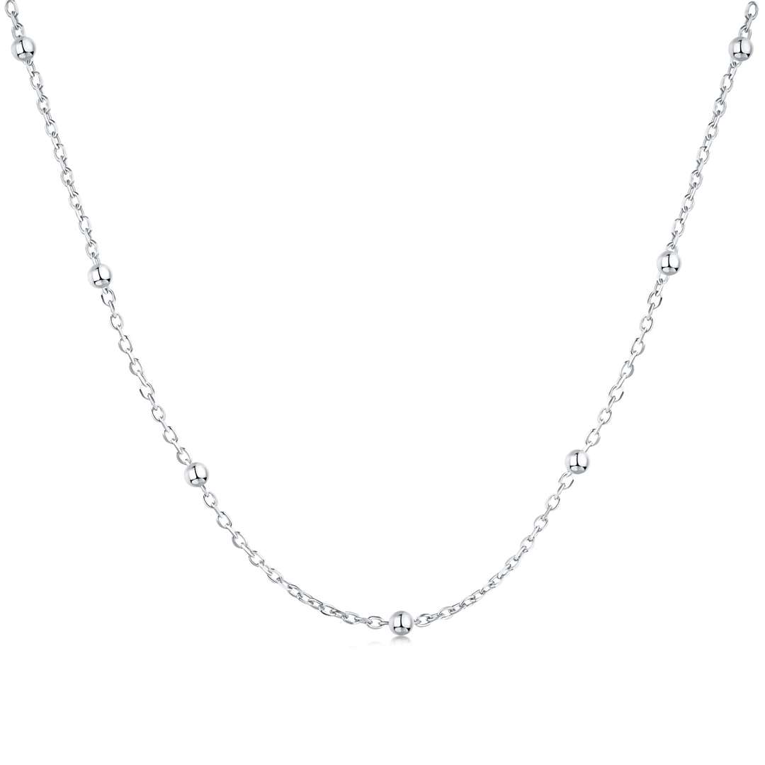 [Mirelle Jewelry]Small Bead Clavicle Chain Simple Necklace