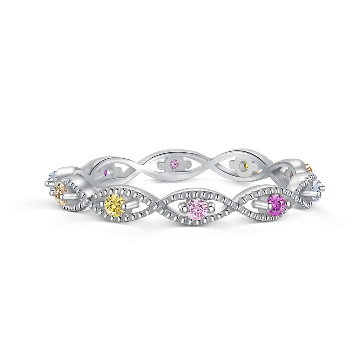 [Mirelle Jewelry]Elegant Energetic Round Cut Daily Ring