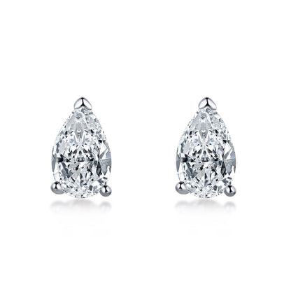 [Mirelle Jewelry]Ornate Water Drop Shape Earrings