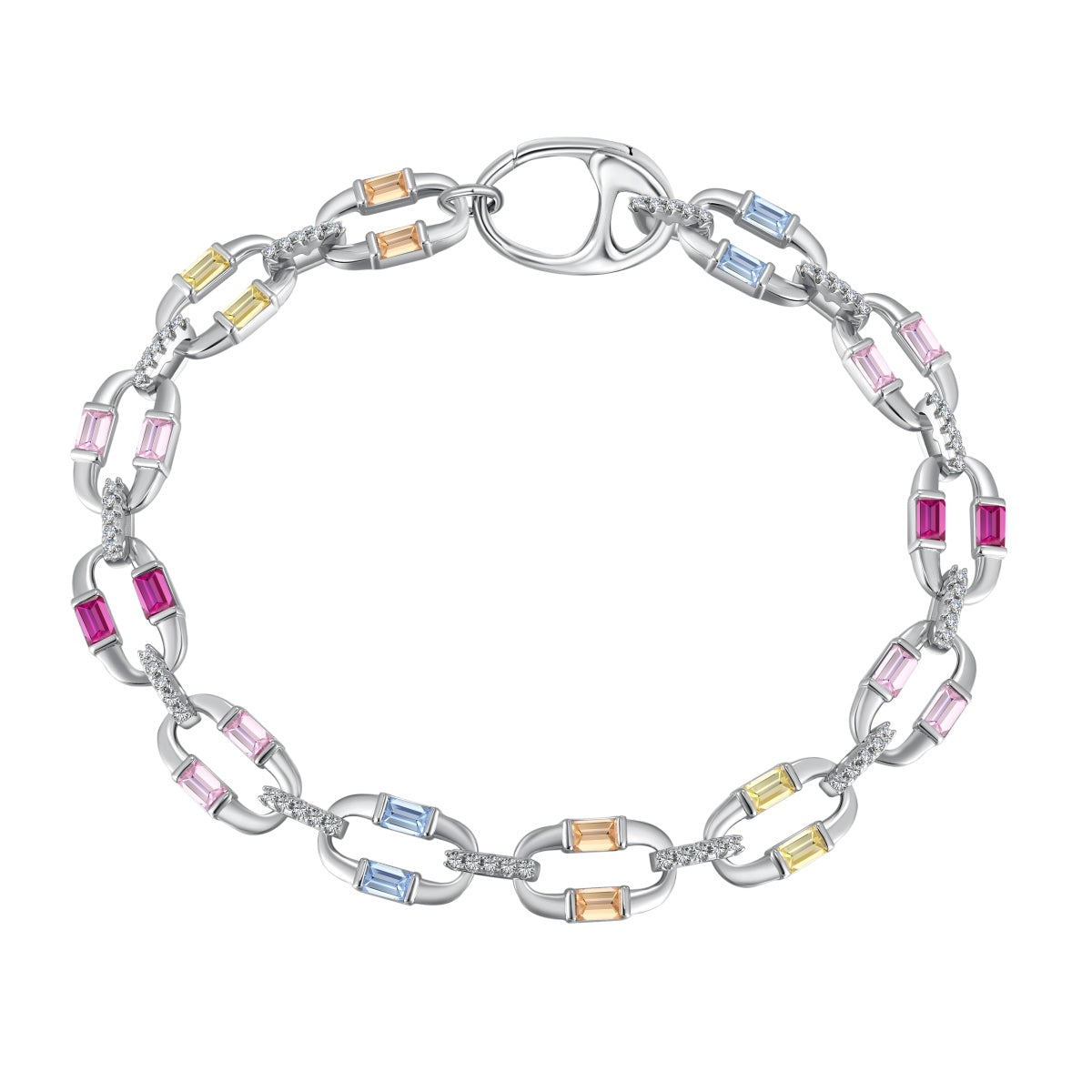 [Mirelle Jewelry]Dazzling Colorful Daily Bracelet