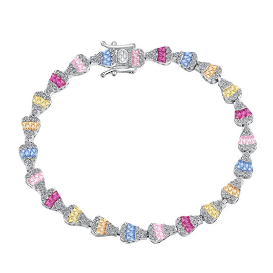 [Mirelle Jewelry]Radiant Water Drop Shape Daily Bracelet