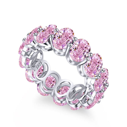 [Mirelle Jewelry]Dainty Elongated Cushion Cut Tennis Ring