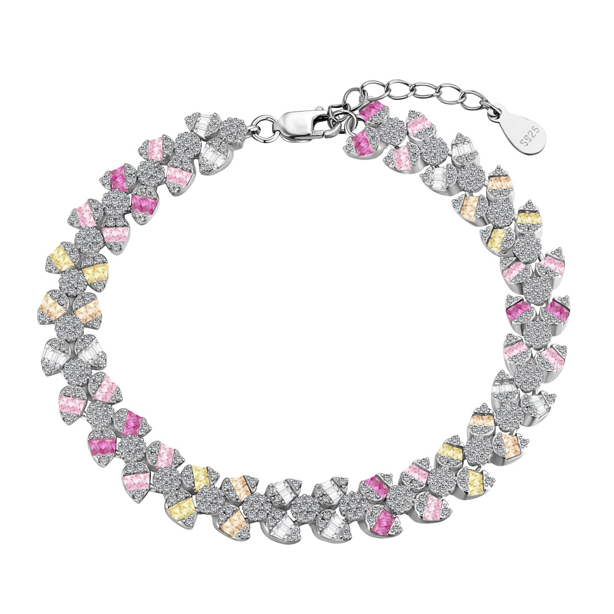 [Mirelle Jewelry]Dainty Exquisite Flower Shape Daily Bracelet