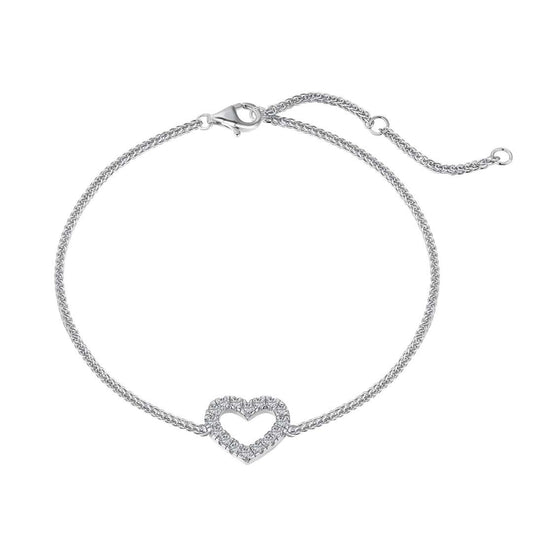 [Mirelle Jewelry]Heart Shape Lover Bracelet