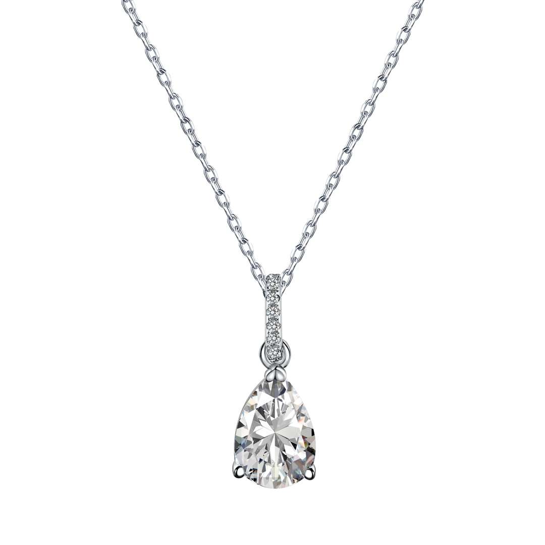[Mirelle Jewelry]Delicate Water Drop Shape Fashion Necklace