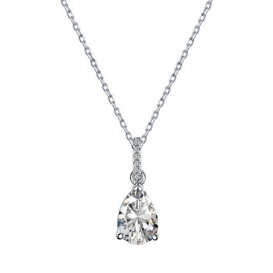[Mirelle Jewelry]Delicate Water Drop Shape Fashion Necklace