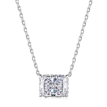 [Mirelle Jewelry]Luxurious Square Shape Colorful Necalack