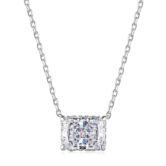 [Mirelle Jewelry]Luxurious Square Shape Colorful Necalack