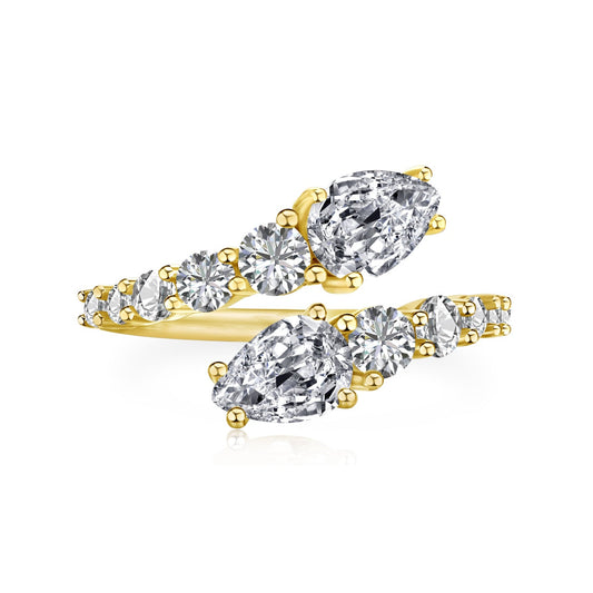 [Mirelle Jewelry]Delicate Lively Snake Shape Daily Ring