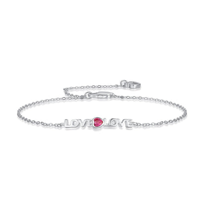 [Mirelle Jewelry]Romantic Heart Shape Lover Bracelet