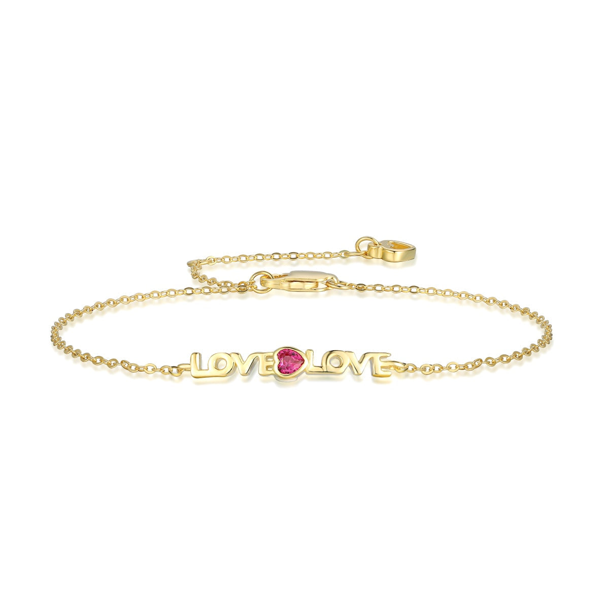 [Mirelle Jewelry]Romantic Heart Shape Lover Bracelet